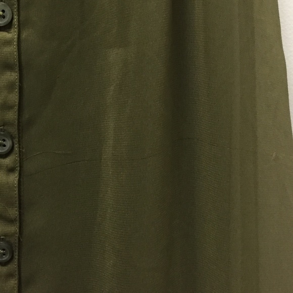 🌷sold🌷•AEO• Olive Green Maxi Dress - Picture 6 of 8